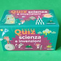 Gioco a quiz bambini Scienza e invenzioni NUOVO