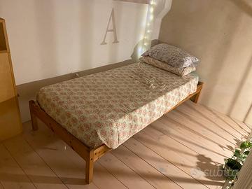 struttura letto legno ikea