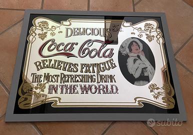 Specchio quadro Coca cola