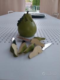 set di 6 coltelli da formaggio