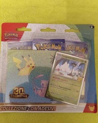 pokemon collezione 30° anniversario 