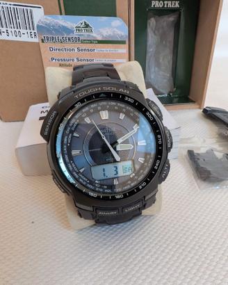 Casio PROTREK PRW-5100 solare radio titanio