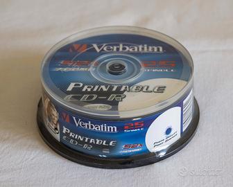 Verbatim CD Printable 25 pz. Nuovo