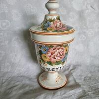 vaso da farmacia in ceramica di bassano