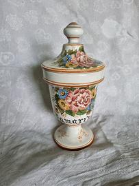 vaso da farmacia in ceramica di bassano