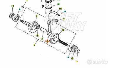 Biella Yamaha CR Z 50 4Y4E16510000