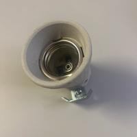 Portalampade in porcellana attacco E40