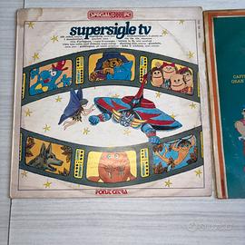 Vinili  2 Lp super sigle tv cartoni animati 70/80