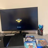 Ps4  inclusa di 3 giochi
