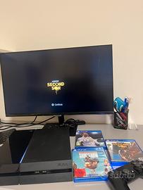 Ps4  inclusa di 3 giochi