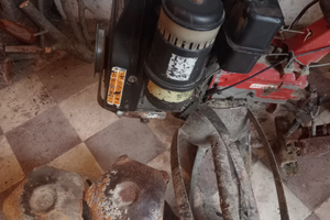 Motozzappa da riparare