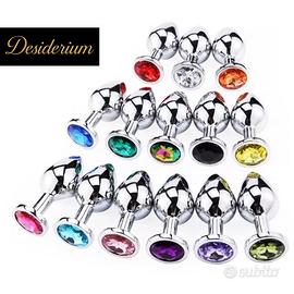 Plug anale in acciaio taglia M