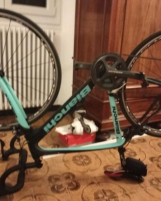 bici bianchi carbonio 57