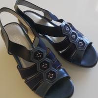 Sandali Moenia, blu, tg. 36