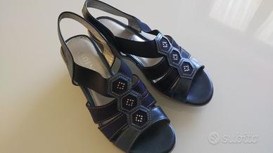 Sandali Moenia, blu, tg. 36