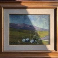 Quadro a olio di Bruno Calzavara 1980