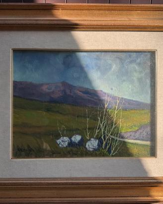 Quadro a olio di Bruno Calzavara 1980