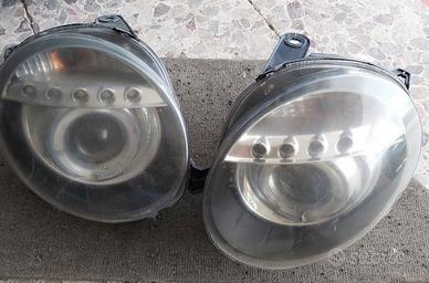 Ricambi fiat 500 fari xeno led lenticolari