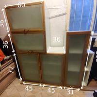 Vetrina porta oggetti