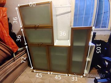 Vetrina porta oggetti