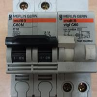 Marlin Gerin mentre termico differenziale C10