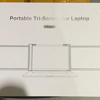 Tri-screen portatite per laptop