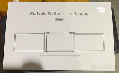 Tri-screen portatite per laptop