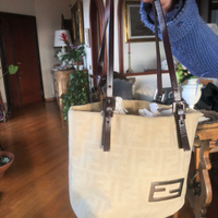 Borsa Fendi bianca