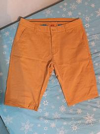 pantaloncini boy color senape