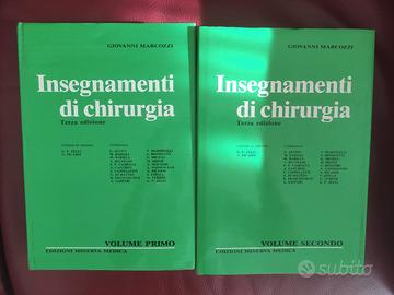 Insegnamenti di chirurgia, Giovanni marcozzi  