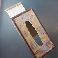 Scatola in kegno porta fazzoletti ballerine