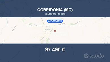 Immobile in asta di 104 m² con box auto a Corridon