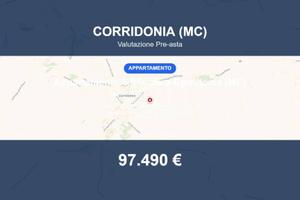Immobile in asta di 104 m² con box auto a Corridon