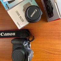 Reflex Canon EOS 500D kit completo