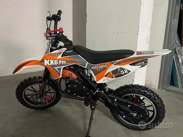 Moto da cross per ragazzi dagli 8 ai 12 anni