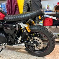 Sella moto Slim Stryke Triumph Pelle Alo’s Café