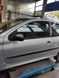 Porta anteriore sx nuda PEUGEOT 206 del 2003
