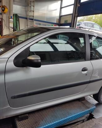 Porta anteriore sx nuda PEUGEOT 206 del 2003