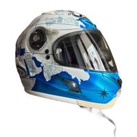 Casco Moto Integrale X-lite X-802 Pearl blue- NUOV