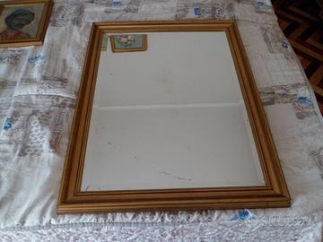 SPECCHIO VINTAGE CON SECCHIO MOLATO