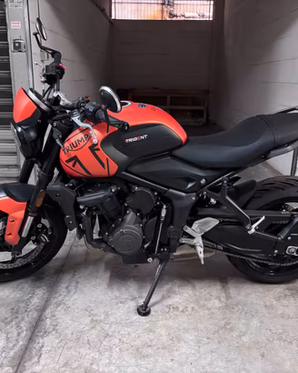 Triumph Trident 660 del 2023 con ABS pari al nuovo