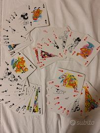 raro mazzo di 54 carte Dal Negro Topolino anni 90