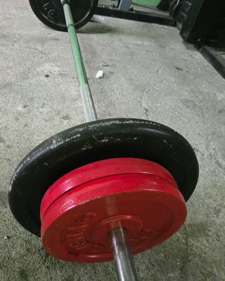 pesi più bilanciere 