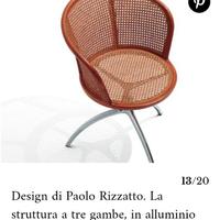 Set di sedie da arredo anni 90