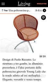 Set di sedie da arredo anni 90