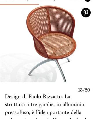 Set di sedie da arredo anni 90