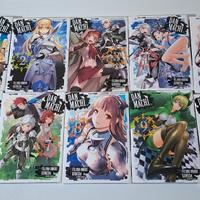 Manga Danmachi volumi dall' 1 al 10
