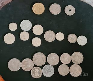 Monete indiane, cubane e varie.