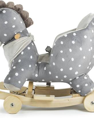 Cavallo a dondolo, triciclo, palestrina e giochi
