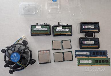 Lotto CPU Intel + RAM DIMM/SODIMM DDR3